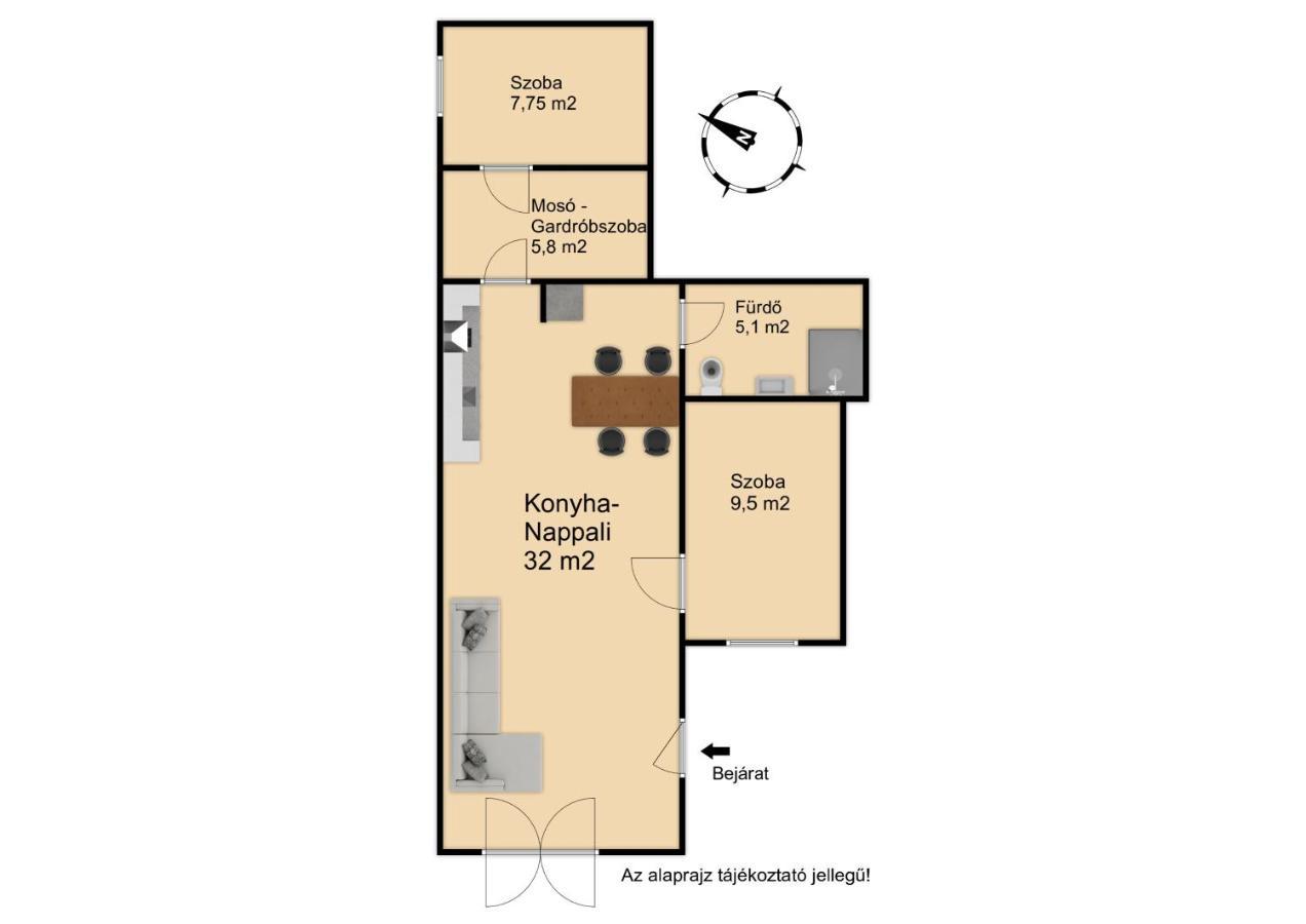 Deli Terasz A Apartman Free Parking, Self-Check-In Anytime 기오르 외부 사진